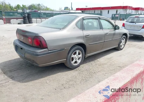 2003 Chevrolet Impala Ls из США, поврежденный, VIN 2G1WH55K339362045